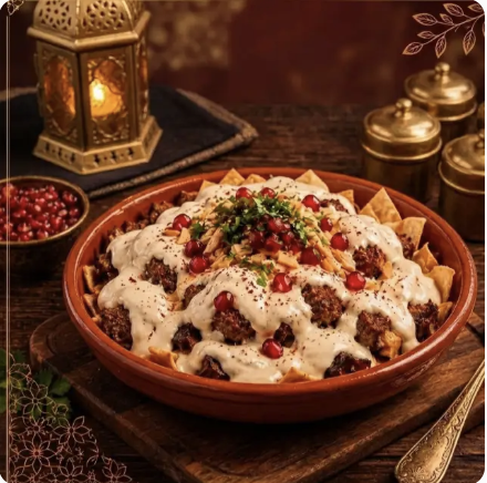 فتة ورق عنب