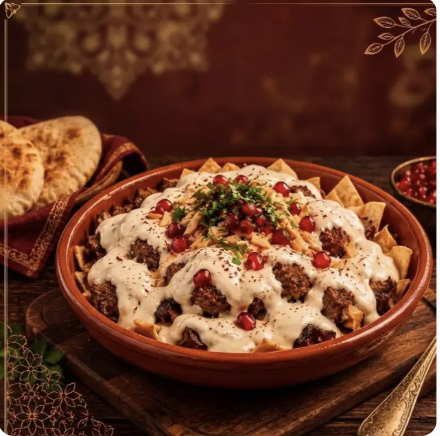 فتة كباب