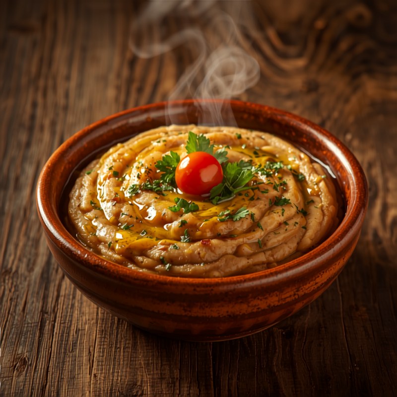 فول بالسمن