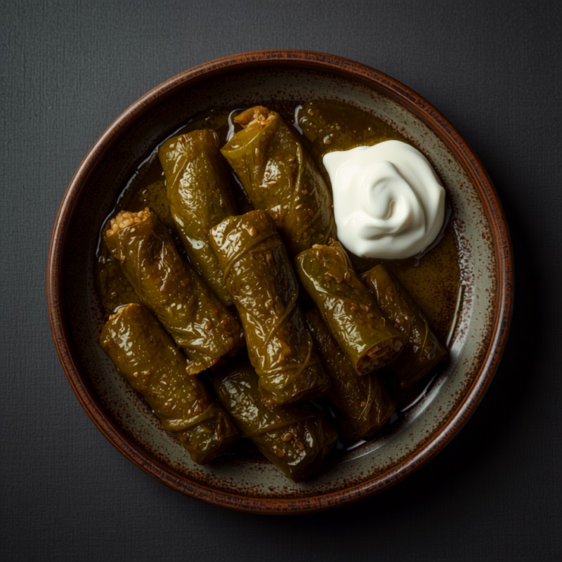 فتة ورق العنب