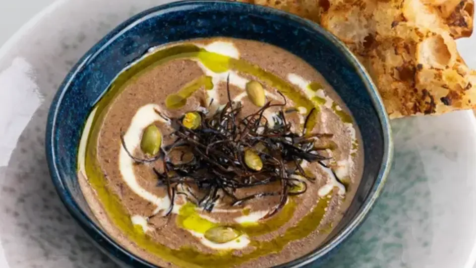 شوربة الفطر بالشرمولة