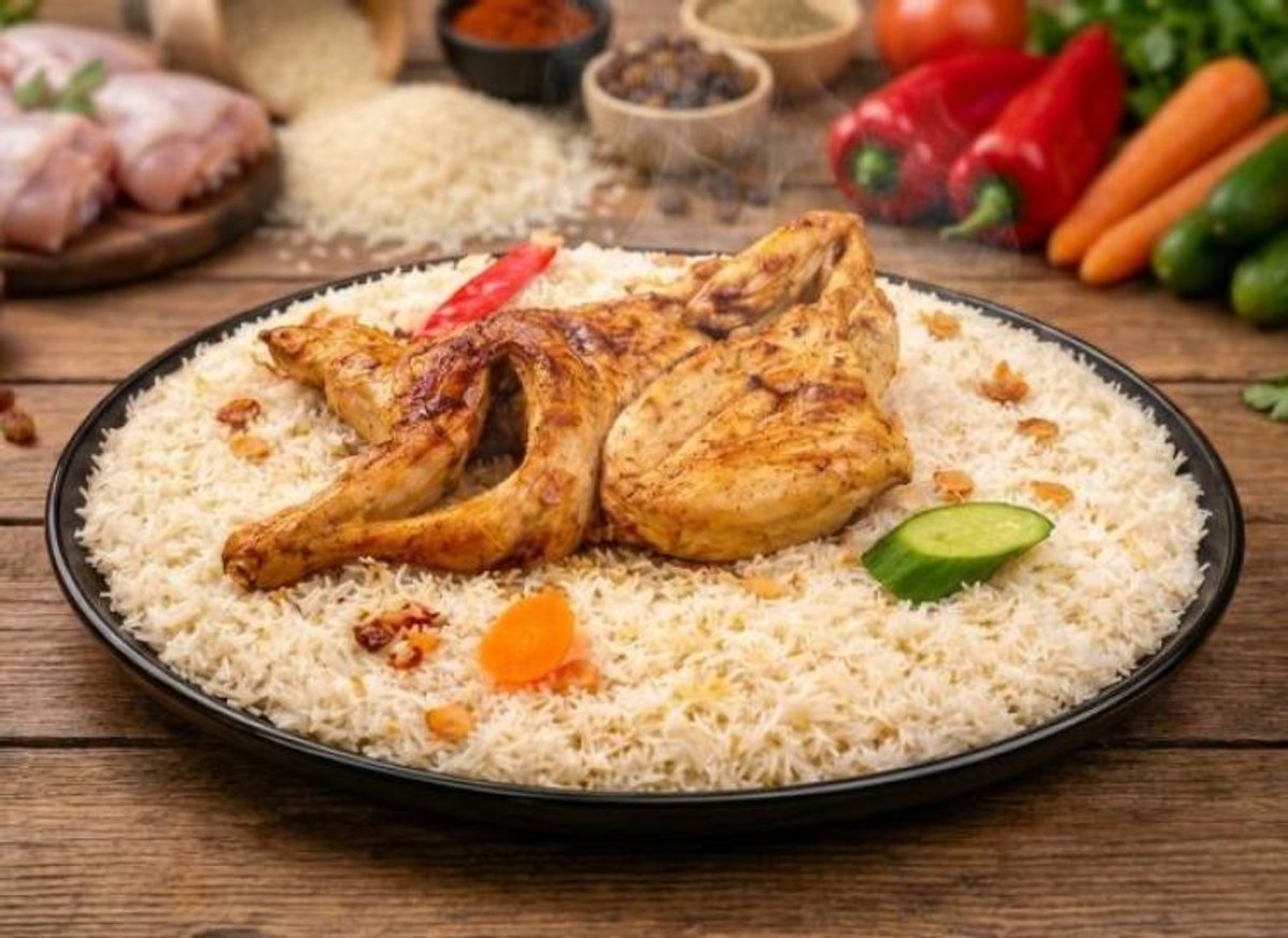 حبة دجاج مظبي