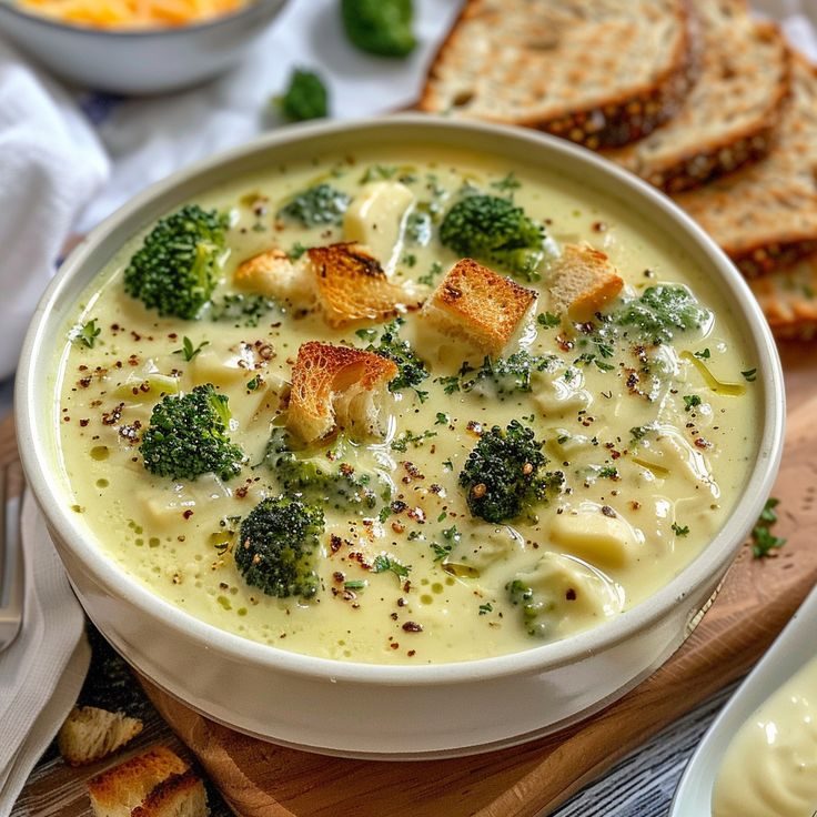 شوربة البروكلي