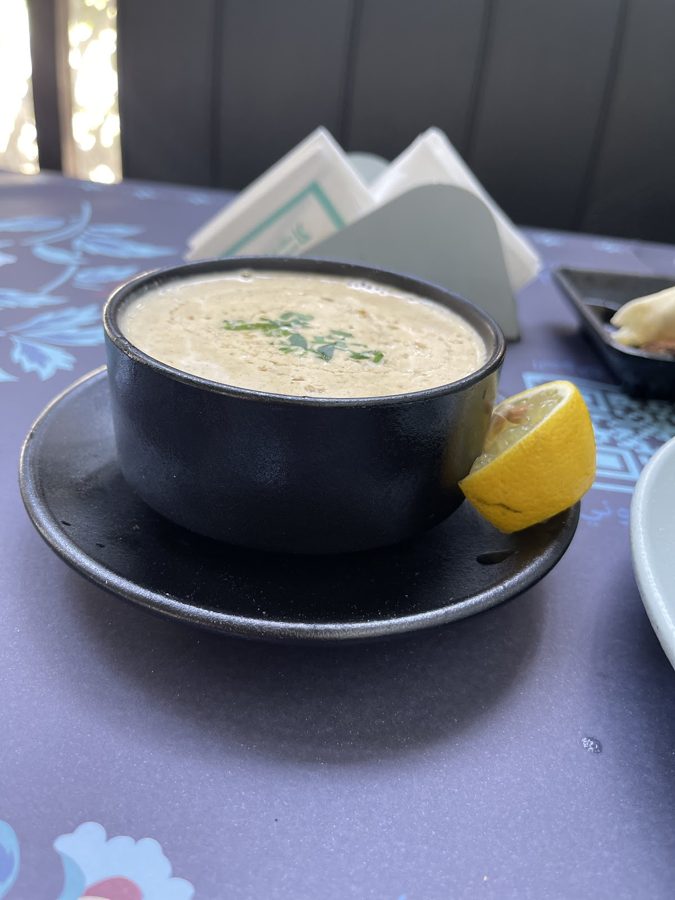 شوربة كريمة الدجاج