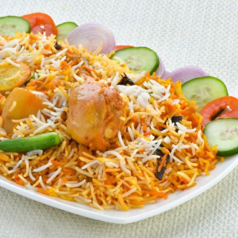 نص حبة دجاج زربيان