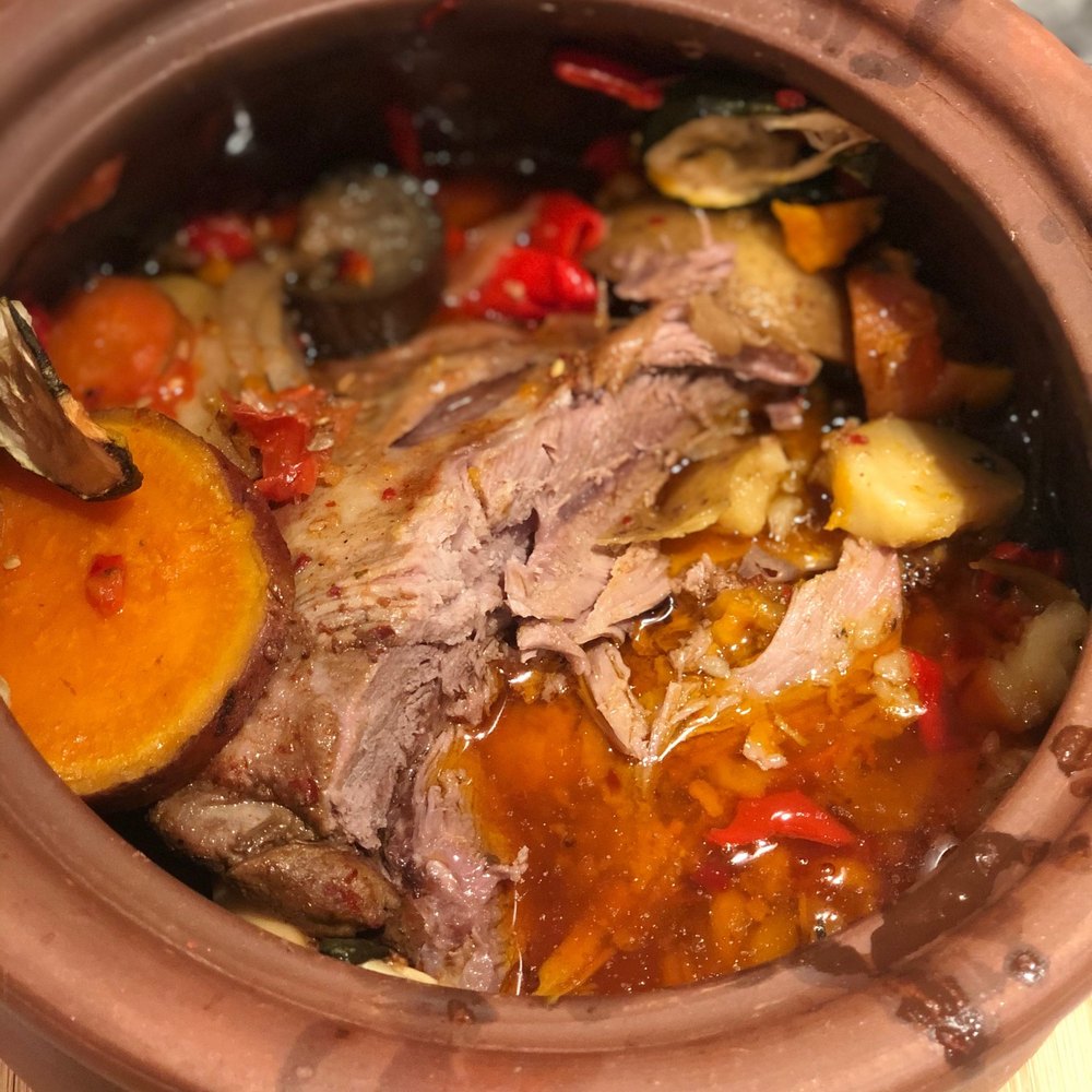 برمة لحم (نص كيلو)