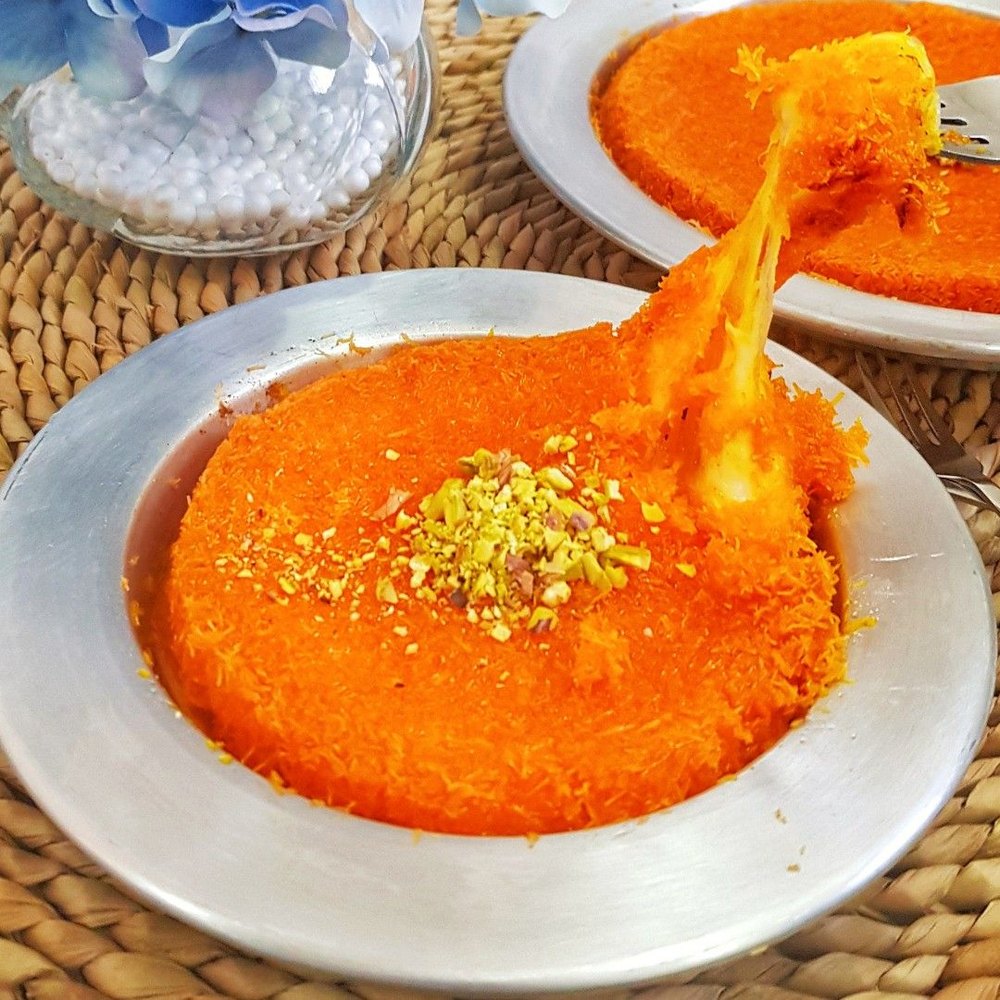 كنافة قشطة