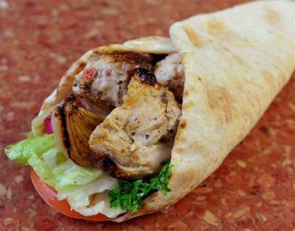 ساندويتش شيش طاووك