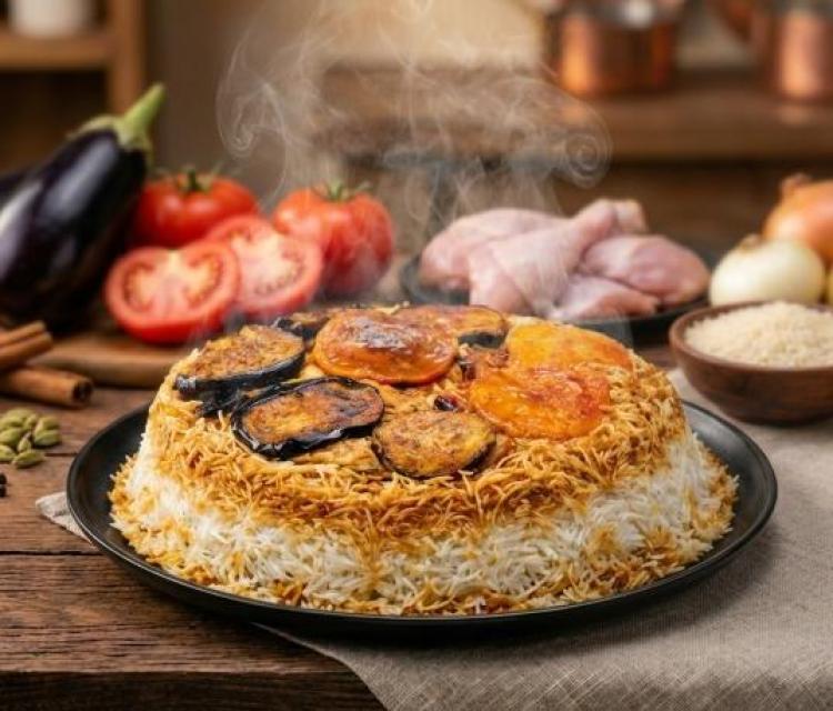 مقلوبة دجاج